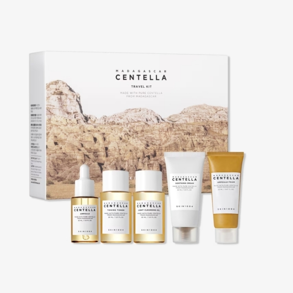 Madagascar Centella Travel Kit - 5 PC Korean Skincare Set